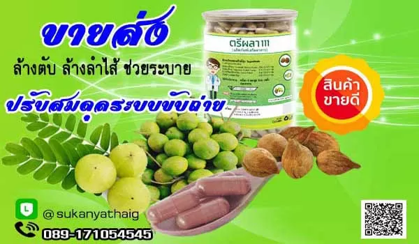 ยาล้างสารพิษตับ ไขมันพอกตับ ดีท็อกลำไส้